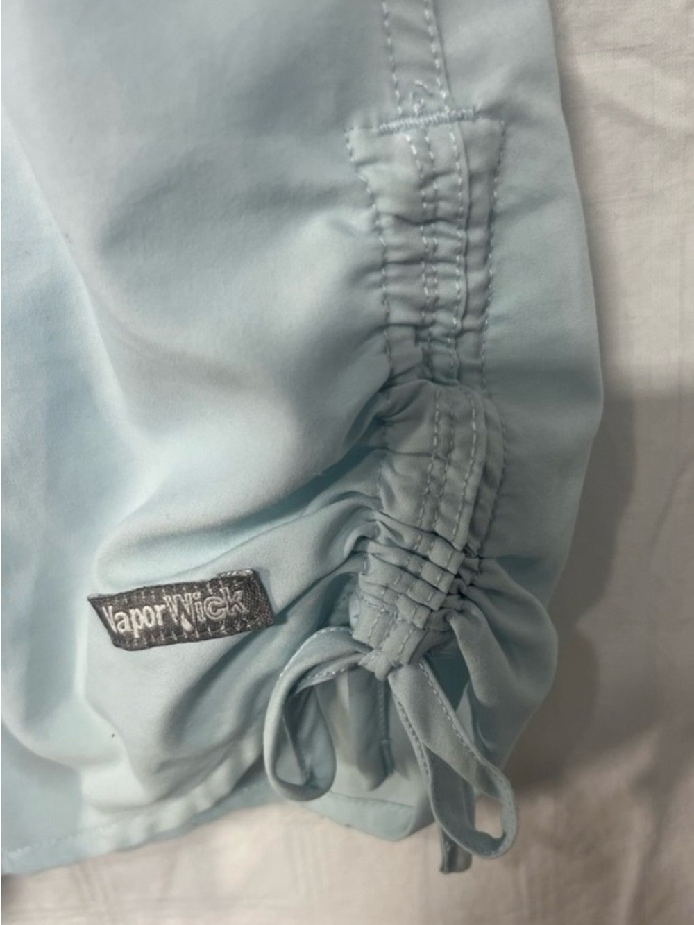 North Face Vapor Wick Light Blue Short Sleeve Women’s Shirt Size Large - Picture 5 of 5